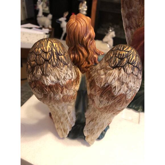 Vintage Angels Porcelain Collection by Grandeur Noel Stunning Handpainted NIB - Picture 6 of 13